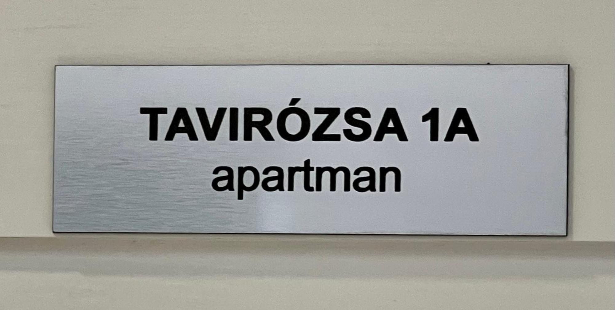 Hévíz Tavirozsa 1A 아파트 외부 사진